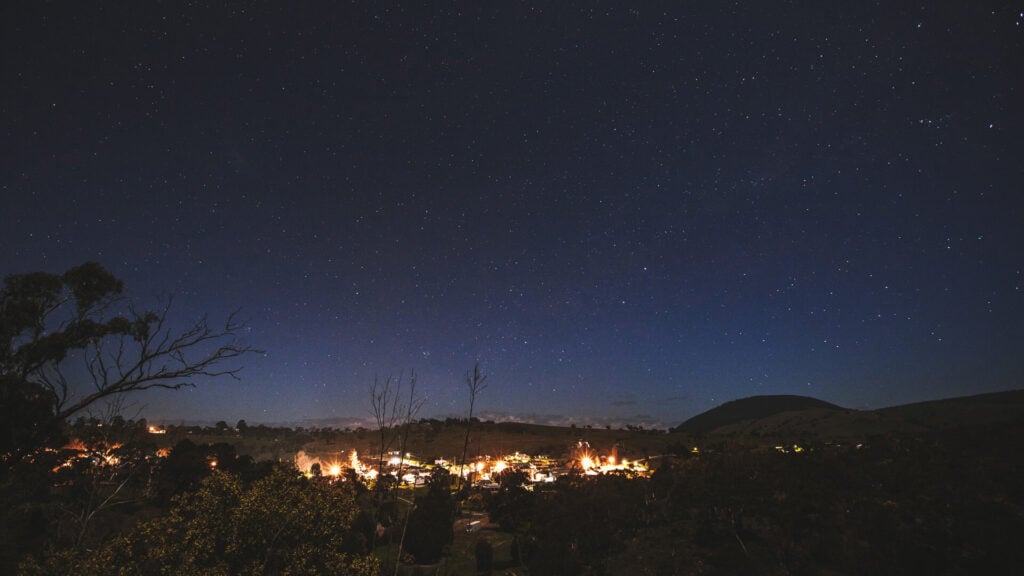 Omeo at night